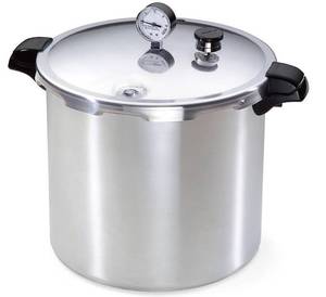 lot 38747 image: Presto 01781 23-Quart Pressure Canner and Cooker, Aluminum