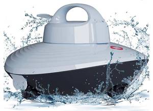 lot 38749 image: Hydrus Cordless Pool Vacuum, Robotic Pool Cleaner, Automatic Cleaner Robot Lasts 90 Mins, Powerful Brushless Motor, Self-Parking, Ideal for AboveIn-Ground Flat Swimming Pools up to 50 Ft