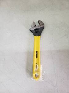 lot 2775 image: DeWalt 10 250mm Adjustable Wrench