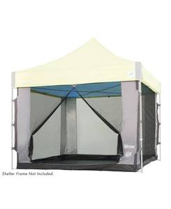 lot 1115 image: E-z Up Screen Cube Straight Leg Full Enclosed Screen Room Accessory