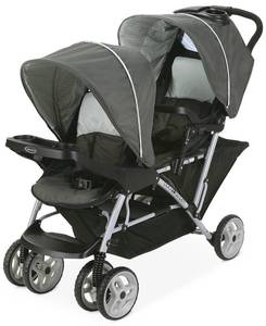 lot 2824 image: Graco DuoGlider Click Connect Double Stroller