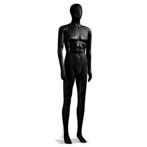 lot 2828 image: SereneLife Adjustable Male Mannequin Full Body Body-73 Detachable Man Dress Form Whole Figure Poseable Life Size Dummy Torso-for Retail Clothing Shops-SLMAQMLBLK Black