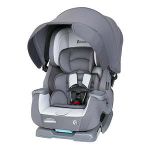 lot 3748 image: Baby Trend Cover Me Convertible Car Seat Solid Print Gray