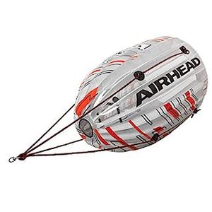 lot 5918 image: Airhead Gyro  1 Rider Spinning Towable Tube for Boating with Tumbling Action (B08XKBQJH2)