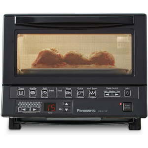 lot 5926 image: Panasonic FlashXpress NB-G110P-K Toaster Oven ( Handles Broken)