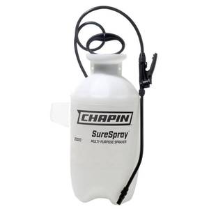 lot 1097 image: Chapin International 20020 2-Gallon SureSpray Sprayer for Fertilizer, Herbicides and Pesticides, Translucent White (B000E2EZBO)