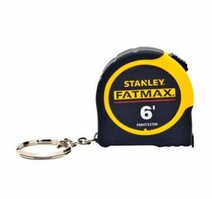 lot 2790 image: Stabley Fatmax 6 Measuring Tape Keychain