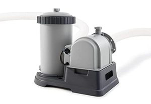 lot 2805 image: INTEX 28633EG C2500 Krystal Clear Cartridge Filter Pump for Above Ground Pools 2500 GPH Pump Flow Rate �� Improved Circulation and Filtration �� Easy Installation- Improved Water Clarity- Easy to Clean