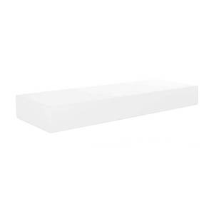 lot 3673 image: kieragrace Stockholm Maine Floating Wall Shelf - White 12
