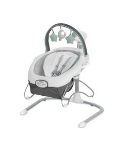 lot 3700 image: Graco Soothe n Sway Lx Baby Swing with Portable Bouncer