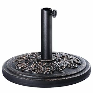 lot 5886 image: ABCCANOPY Heavy Duty 29 lbs Patio Umbrellas Base (Bronze)