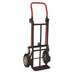 lot 1037 image: Milwaukee Quick Latch Convertible Hand Truck 800lb Max