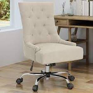 lot 1049 image: Noble Home Furnishings Wheat Office Chair