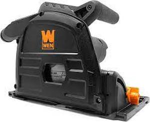 lot 2846 image: WEN CT1065 10-Amp 6.5-Inch Plunge Cut Sidewinder Circular Track Saw,Black (B07VFXFTVP)