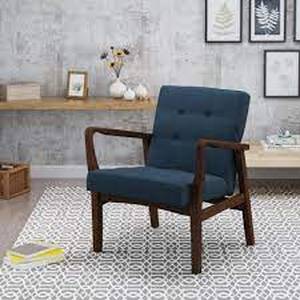 lot 3738 image: Chair Navy Blue