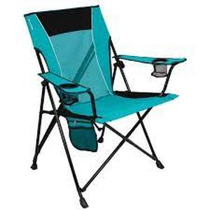 lot 2806 image: Denovo Kijaro Locking Camping Chair, Teal