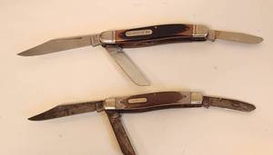 lot 1041 image: 2 Old Timers Folding Knives