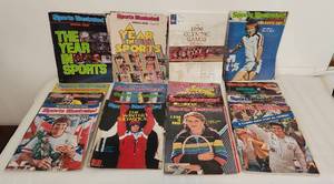 lot 1066 image: Sports Illustrated 15 Magazines Olympics - Racing - Tennis Used - Year In Sport and 1 The 1996 Olympic Games Atlanta (Good Condition)
