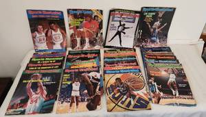 lot 1067 image: Sports Illustrated 22 Magazines - Basketball 1975-1980 used