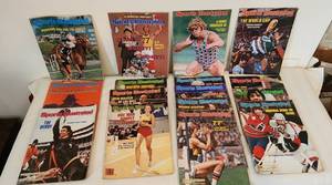 lot 1068 image: Sports Illustrated 16 Magazines Hockey-Track and Field-Horse Racing-Special Report Issue 1975-1980 used