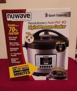 lot 1080 image: Nuwave Digital Pressure Cooker, 8 quart Capacity, New in Box - Never Opened