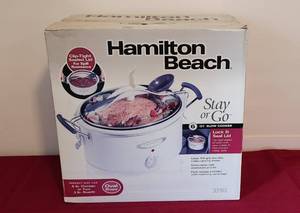 lot 1151 image: Hamilton Beach 6-quart Slow Cooker - New in Box