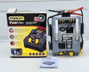 lot 2010 image: Stanley Fat Max 450 Amp Jump Starter Compressor