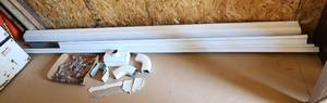 lot 2037 image: White Guttering and Accessories