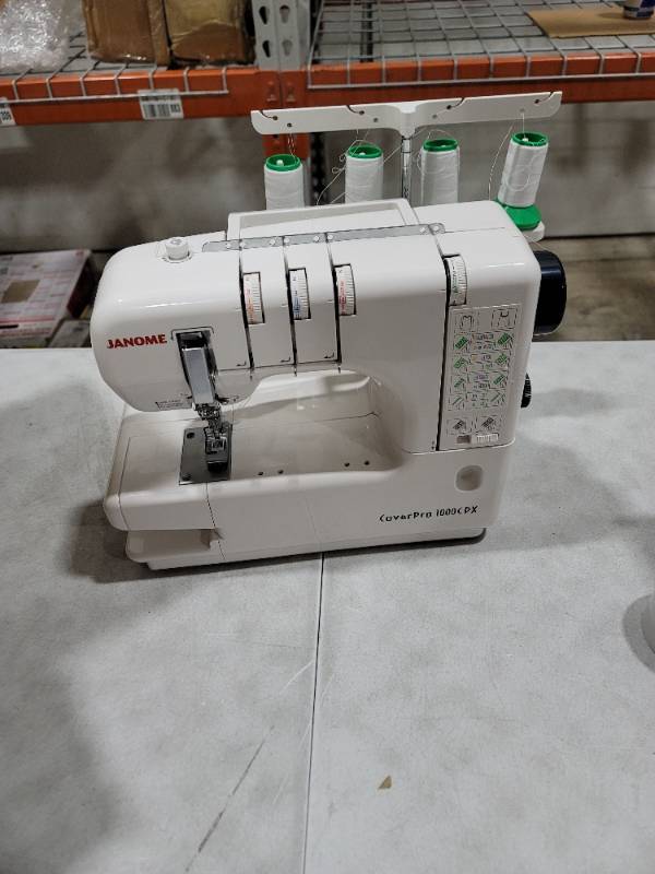 Janome Cover Pro 1000CPX Coverstitch Machine with Exclusive Bonus Bundle