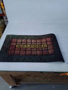 lot 53872 image: Welcome Outdoor Mat, 18in x 29