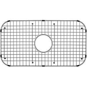 lot 53885 image: Serene Valley Sink Bottom Grid 26 x 14, Centered Drain with Corner Radius 3-12, ND2614C