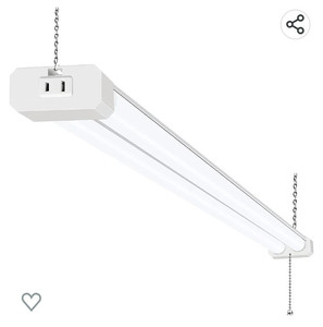 lot 53909 image: 2 - Linkable Shop Lights, 4, Model SL42W5KD4-WT-HBV1-2