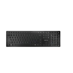 lot 53915 image: Cherry Desktop 9100 Slim Bluetooth or Wireless Keyboard, Model JK-9100US-2