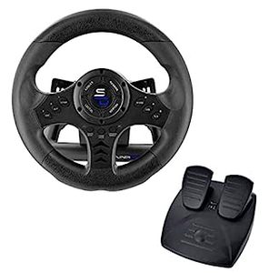 lot 53917 image: Superdrive SV450 Racing Steering Wheel with Pedals and Shifters Xbox Serie XS, Switch, PS4, Xbox One, PS3, PC