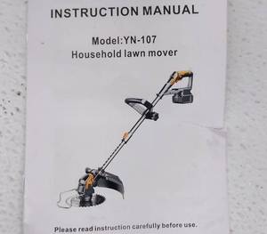 lot 53926 image: New Best Household Lawn Mover, (Used)