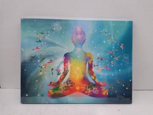 lot 53964 image: Creative Arts Yoga Wall Art, 24 x 36