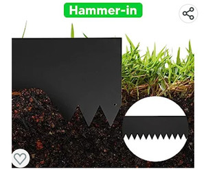 lot 54005 image: TMEE LandscapeGarden Lawn Edging Border, 46 inch Strip
