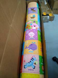 lot 54104 image: ABC Foam Roll Out Double Sided Mat