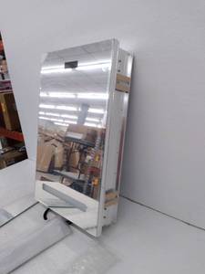 lot 54123 image: LED Mirror Cabinet, 16W x 26H x 5D, (Unknown Brand)