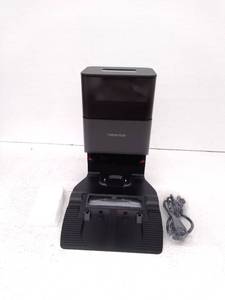 lot 54141 image: Roborock Q7 Auto Empty Dock, Black, (Robot vacuum Not Included)