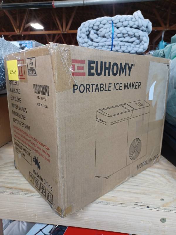  Euhomy Ice Maker Machine Countertop, 26 Lbs In 24