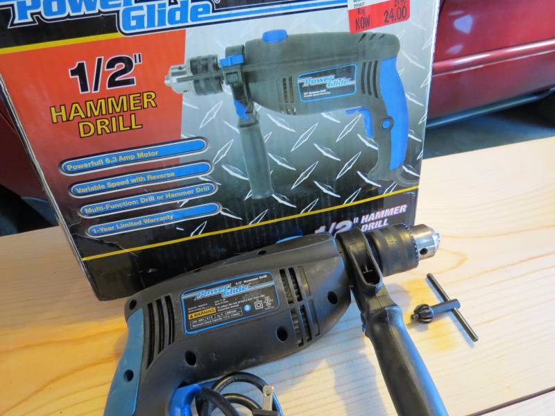 Power Glide Hammer Drill Independence Estate Auction by Fleetsale