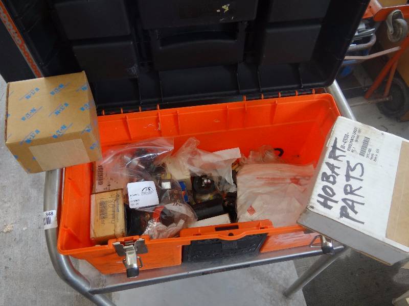 lot 349 image: (2) Tool Boxes Of Meat Processing Service Parts