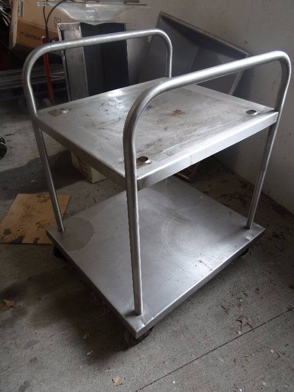 lot 353 image: Hollymatic Fully Stainless Cart