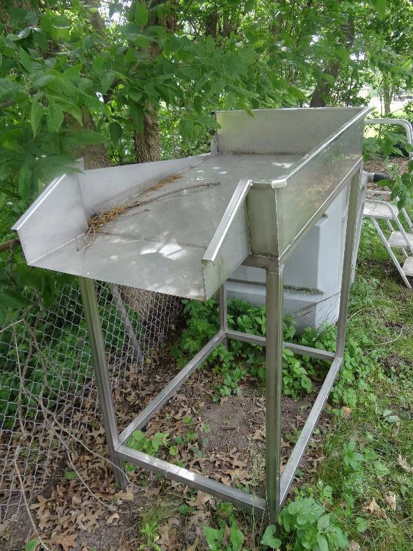 lot 364 image: Fully Stainless Tilted Process Table