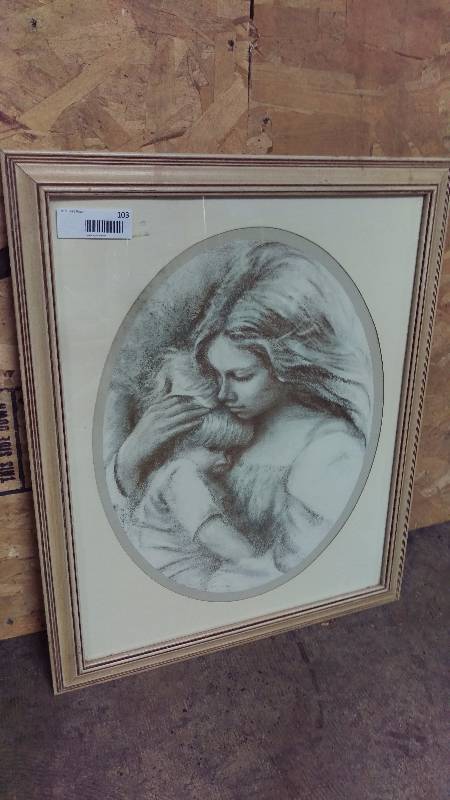 lot 103 image: Picture of Mother and Son