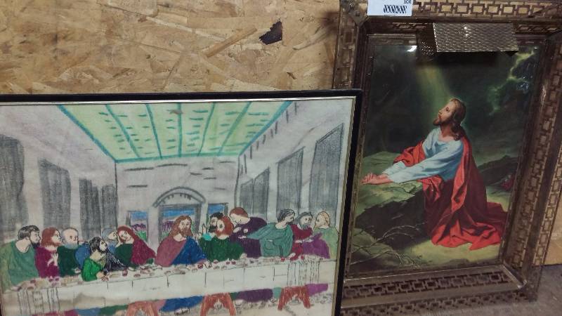 lot 108 image: 2 Pictures of Jesus