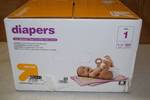 120 Count UP & Up Size 1 Diapers