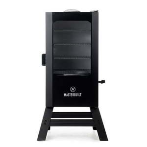 lot 47037 image: Masterbuilt 30 inch Digital Electric Smoker with Window and Legs in Black-Retail-$229.99