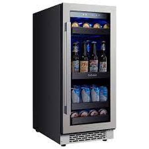lot 47004 image: CaLefort 15 In. Compression Beverage Cooler Refrigerator-Retail-$520.99